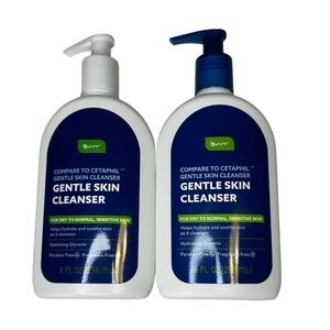 Gentle Skin Cleanser Face/Body. Dry to normal Sensitive Skin. 2 bottles of 8 oz